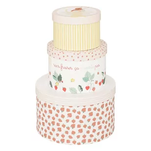 Zestaw pudełek Summer, kolorowych, 3 sztuki w różnych rozmiarach - Pojemniki na zabawki - miniaturka - grafika 1