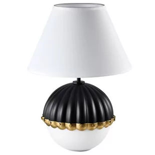 CosmoLight Pralines lampa stołowa 1-punktowa czarna/złota T01275BK - Lampy stojące - miniaturka - grafika 1