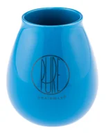 Yerba Mate - BrainMax Czysta tykwa, 400 ml Kolor: Niebieski - miniaturka - grafika 1