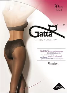 RAJSTOPY GATTA MONICA 20 XL (kolor Nero, rozmiar 5) - Rajstopy - miniaturka - grafika 1