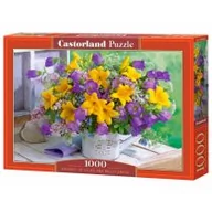 Puzzle - Castorland Puzzle 1000 el. Wazon Bukiet Kwiaty 9716255759 - miniaturka - grafika 1