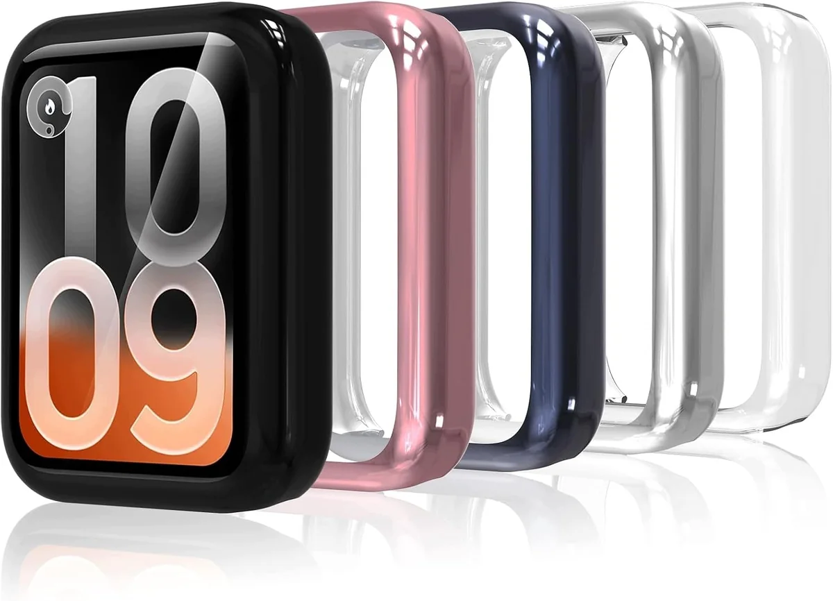 ETUI OCHRONNE 5 SZTUK Z FOLIA ZAMIENNIK DO XIAOMI SMART BAND 10