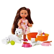 Lalki dla dziewczynek - Simba Evi ze zwierzętami - miniaturka - grafika 1