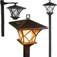 Lampy ogrodowe - Lampa ogrodowa 155cm solarna led wysoka latarnia - miniaturka - grafika 1