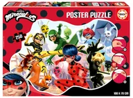 Puzzle - Educa, Miraculous: Biedronka i Czarny Kot, 250 el. - miniaturka - grafika 1