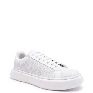 HUGO Trampki Allen_Tenn_MN - Trampki damskie - miniaturka - grafika 1