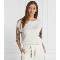 Koszulki i topy damskie - Marc Cain T-shirt | Oversize fit - miniaturka - grafika 1