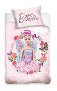 Pościel dla dzieci - Carbotex Pościel do łóżeczka 100x135 Barbie barb203053 - miniaturka - grafika 1