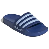 Buty dla chłopców - Kapcie dziecięce Adidas Adilette Shower K Rozmiar butów (UE): 32 / Kolor: niebieski/biały - miniaturka - grafika 1