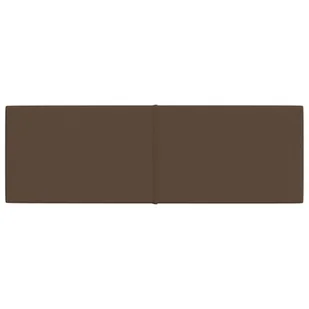Panele ścienne, 12 szt., brązowe, 90x30 cm, tkanina, 3,24 m² - Panele ścienne i boazeria - miniaturka - grafika 6