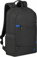 Plecaki - Rivacase 5516 Plecak miejski czarny poliester - miniaturka - grafika 1