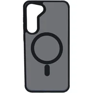 Etui i futerały do telefonów - Etui 3MK Smoke Guardx MagCase do Samsung Galaxy S24 Czarny - miniaturka - grafika 1