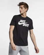 Koszulki męskie - Koszulka męska Nike T-shirt czarny DX1989-010 r. M - miniaturka - grafika 1