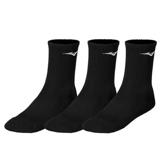 Skarpetki damskie - Skarpety Do Biegania Mizuno Training Socks 3P | Black Rozmiary S - grafika 1