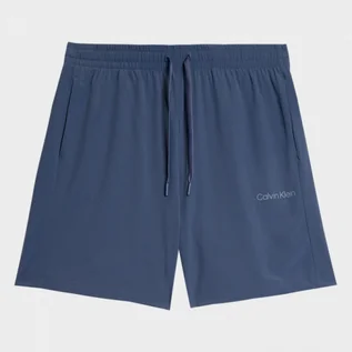 Spodnie sportowe męskie - Męskie spodenki treningowe Calvin Klein Woven Shorts 00GMF2S811 - granatowe - grafika 1