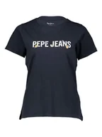 Koszulki i topy damskie - Pepe Jeans Koszulka w kolorze granatowym - miniaturka - grafika 1