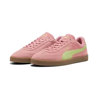 Półbuty damskie - Damskie Sneakersy PUMA PUMA CLUB II ERA SUEDE 40071713 – Różowy - miniaturka - grafika 1