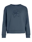 Bluzy damskie - Vila Bluza "Vifrieda" w kolorze granatowym - miniaturka - grafika 1