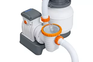 Piaskowa Pompa Filtrująca do basenów BESTWAY 5678 l/h + Złączki + Węże - Akcesoria do basenów - miniaturka - grafika 4