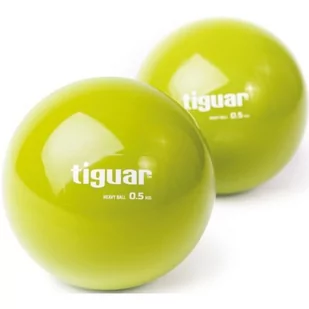 Tiguar Piłki heavyball 0,5 kg - oliwka TI-PHB050 - Piłki do ćwiczeń - miniaturka - grafika 1
