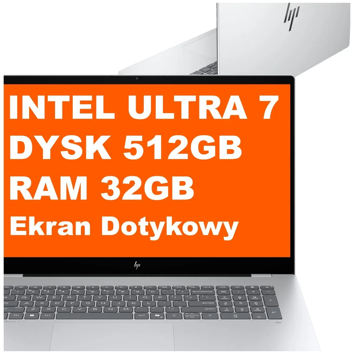 HP OmniBook 7 NGAI 17-dc0002na / BG3X8EA / Ultra 7 / 32GB/512GB / Intel Arc / FullHD / Win 11 / Srebrny BG3X8EA_32GB_500SSD_W11