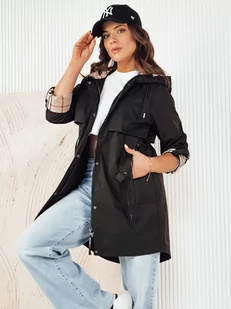 Kurtka damska parka VERDU czarna Dstreet TY4226-XL - Kurtki damskie - miniaturka - grafika 1