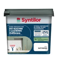 Farby wewnętrzne - Syntilor Farba renowacyjna do kuchni i łazienki OdNowa Biel satynowa 0.75 l - miniaturka - grafika 1