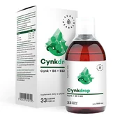 Witaminy i minerały - AURA HERBALS Aura Globe Trade Cynkdrop Cynk + B6 + B12 500ml - suplement diety - miniaturka - grafika 1