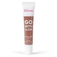 Błyszczyki do ust - Inglot Błyszczyk do ust GO WITH GLOW INGLOT PLAYINN GO WITH NUDE 21 8.0 ml - miniaturka - grafika 1