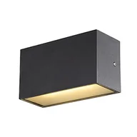 Lampy ogrodowe - SLV Kinkiet zewnętrzny SITRA M WL UP/DOWN CCT 3000/4000K antracyt 1005151 1005151 - miniaturka - grafika 1