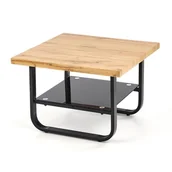 Ławy i stoliki kawowe - Mała ŁAWA z półką Halmar ESPINOZA KWADRAT - miniaturka - grafika 1