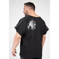 Koszulki sportowe damskie - Koszulka fitness męska Gorilla Wear Buffalo Old School Workout Top - miniaturka - grafika 1