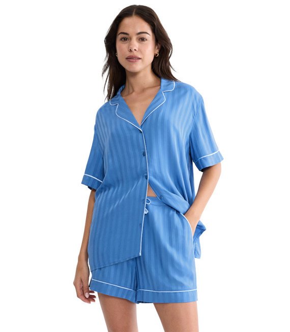 Koszulka damska Triumph Amourette Jacquard Boyfriend Shirt-38