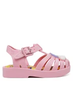 Buty dla dziewczynek - Melissa Sandały Mini Melissa Possession + Play Doh Bb M 35987 Różowy - miniaturka - grafika 1