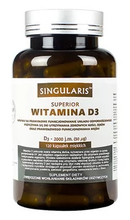 ACTIVEPHARM LABS SP. Z O.O. SP.K. Singularis Superior witamina D3 2000j.m. 120 kapsułek 3246361 - Witaminy i minerały - miniaturka - grafika 1