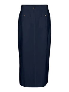 Vero Moda Spódnica "Luna" w kolorze granatowym - Spódnice - miniaturka - grafika 1