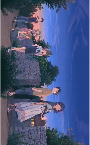 Plakat Anime Ihanashi no Majo INM_001 A2 (custom)