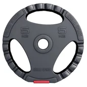 Obciążenia - Gorilla Sports 5 kg Obciążenie Grip Winylowe (100548-00007-0010) - miniaturka - grafika 1