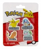 Przybory szkolne - GUMKI DO MAZANIA POKEMON PIKACHU BULBAZAUR 4SZT - miniaturka - grafika 1