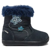 Buty dla dziewczynek - Kozaki Primigi 6850133 M GORE-TEX Granatowy - miniaturka - grafika 1