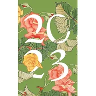 Kalendarze - Kalendarz 2023 Róże zielony - miniaturka - grafika 1