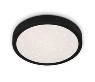 Lampy sufitowe - Briloner 3048-015 - LED Plafon RUNA LED/18W/230V czarny - miniaturka - grafika 1