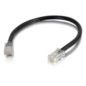 Kable miedziane - C2G 5 m Cat5e Ethernet RJ45 kabel sieciowy o wysokiej prędkości, przewód LAN czarny Cat5e PVC UTP kabel krosowy - miniaturka - grafika 1