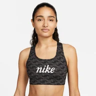 Biustonosze - Biustonosz stanik sportowy NIKE SWOOSH NA SIŁOWNIE r. XS - miniaturka - grafika 1