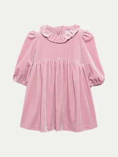 Abel & Lula Sukienka elegancka 5523 Różowy Regular Fit - Sukienki i spódniczki dla dziewczynek - miniaturka - grafika 1