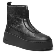 Botki damskie - Bronx Botki 47370-AG Black - miniaturka - grafika 1