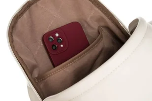 Stylowy Plecak Damski Ze Skóry Ekologicznej Lumarko! - Plecaki - miniaturka - grafika 7