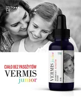 Układ pokarmowy - Ciało bez pasożytów - Vermis dla dzieci- ekstrakt, 50 ml, Izen Herbs Organis - miniaturka - grafika 1