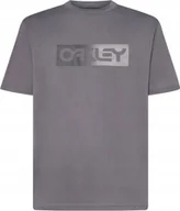 Koszulki męskie - OAKLEY KOSZULKA DUAL B1B LOGO FOA406920-25N r M - miniaturka - grafika 1