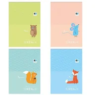 Szkolne artykuły papiernicze - A7 Notes 50K kratka B&B Kids 20szt) - miniaturka - grafika 1